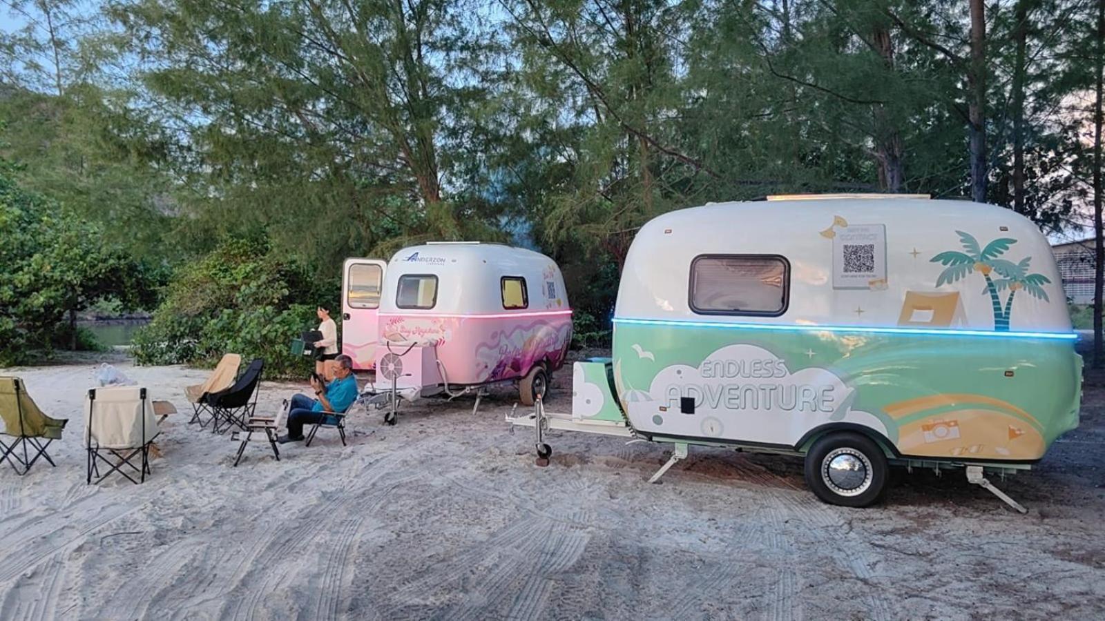 Langkawi Pantai Cenang - Private Beach Glamping Experience Exteriér fotografie